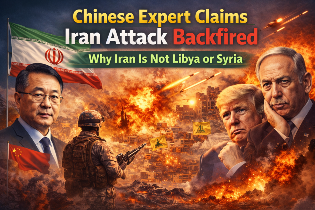 Attack on Iran backfired